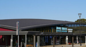 道の駅常盤大宮の建物